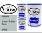 Preview: Jaguar, Ionian Silver Satin, 2486: 500ml Lackdose + 500ml Klarlack + 250ml Härter - Set, von ATW Autoteile West.